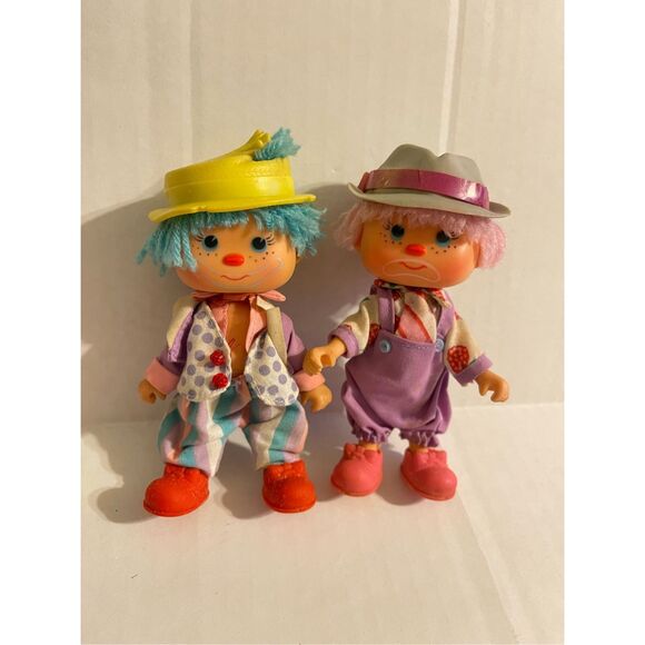 Two Vintage Picka Berry Circus Clowns Strawberry Shortcake Patches dolls - Picture 3 of 7